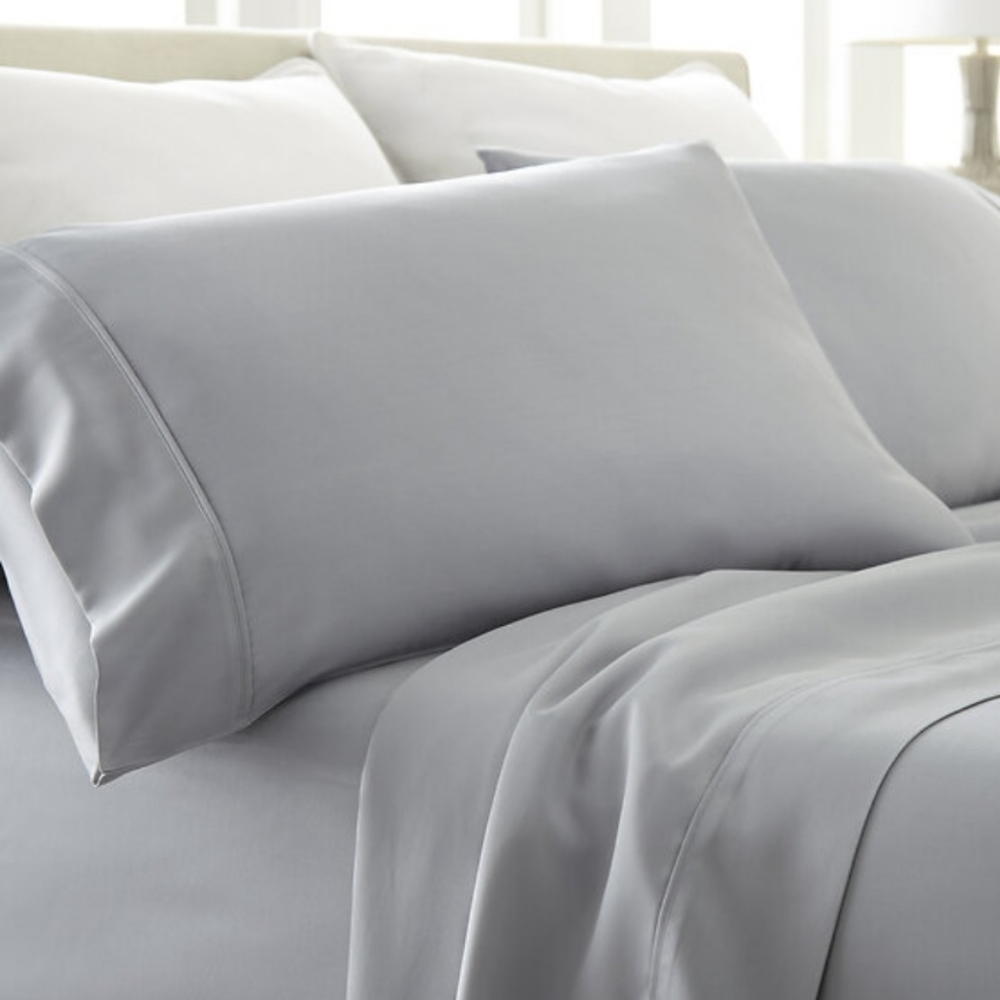 Norwex Standard Lyocell Luxury Pillowcases, gray (set of 2)